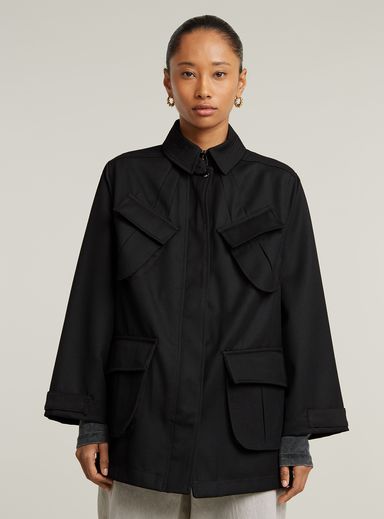 Chisel A-Line Field Jacket